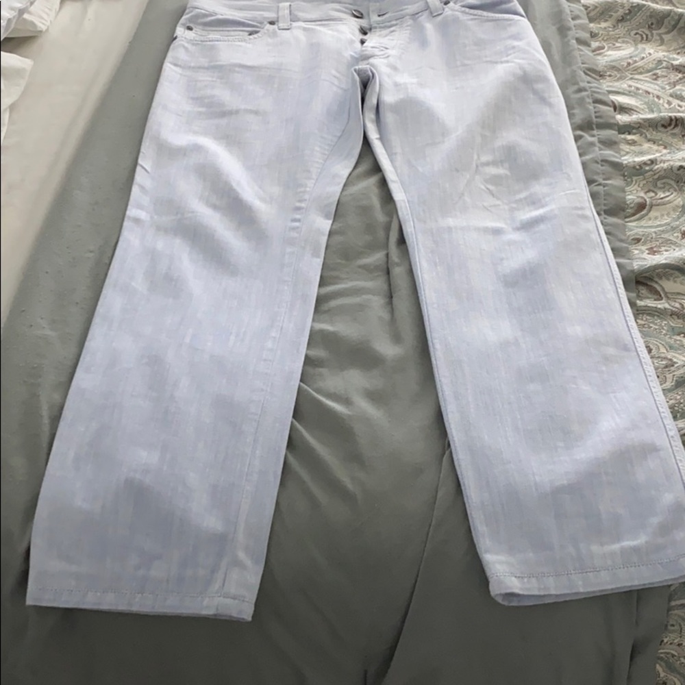 Ferragamo light blue jeans